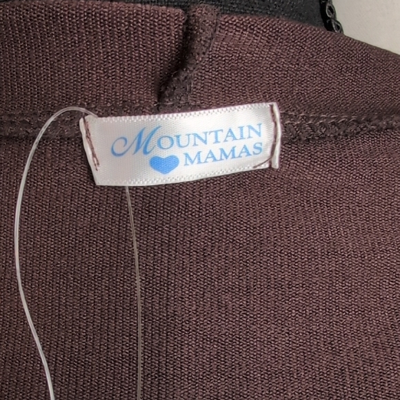 Chocolate Brown Casual Cape with Zipper - Picture 6 of 10